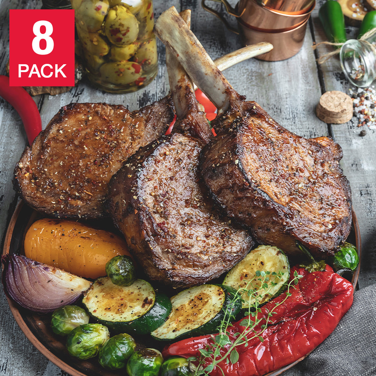 Near North Life Tomahawk Veal Chop, 16 oz - image 2