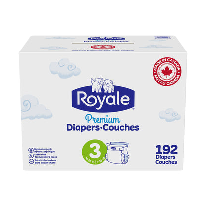 Royale Premium Baby Diapers, Sizes 3 - 6 - image 2