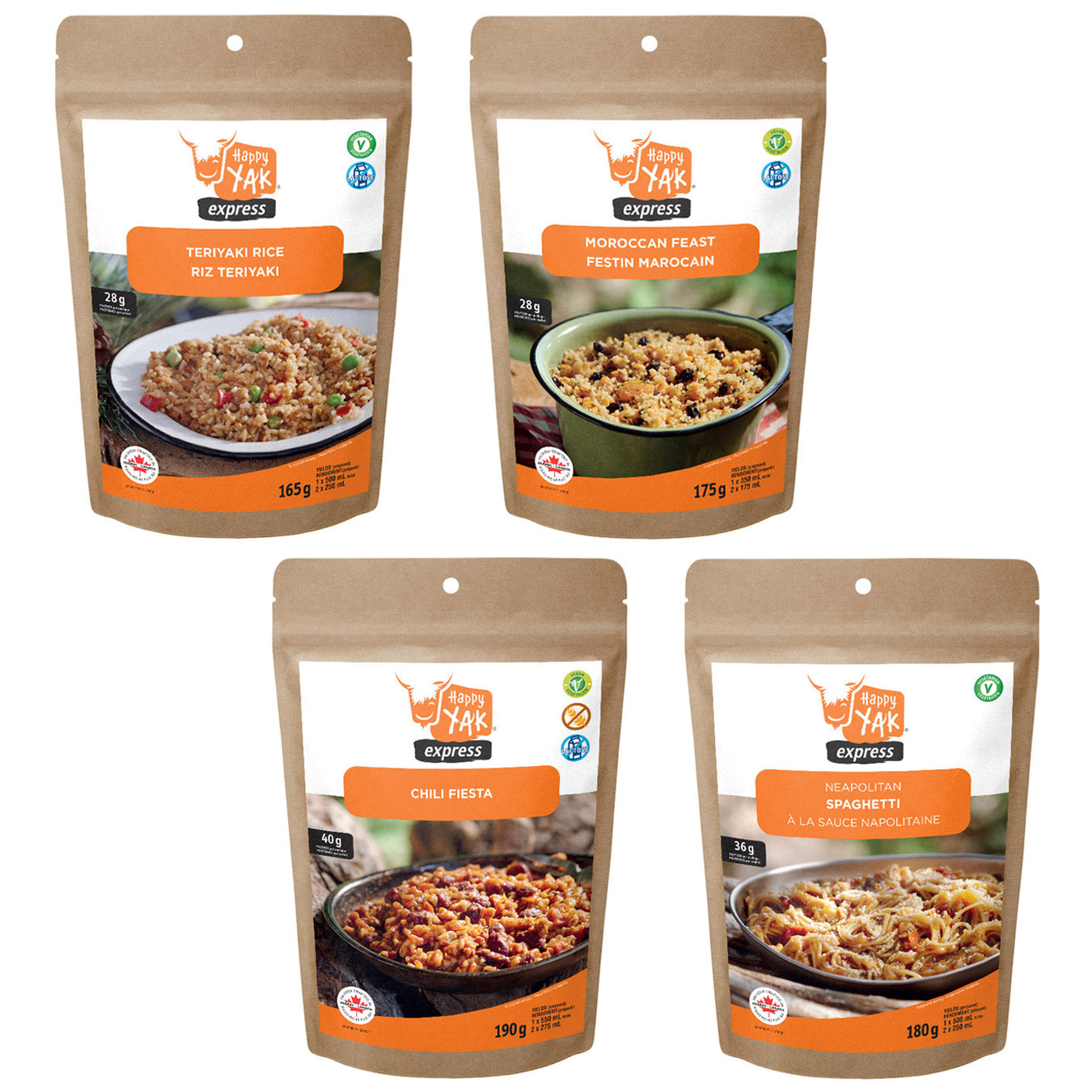 Happy Yak Freeze Dried Meal Kits, 16 Count - image 2