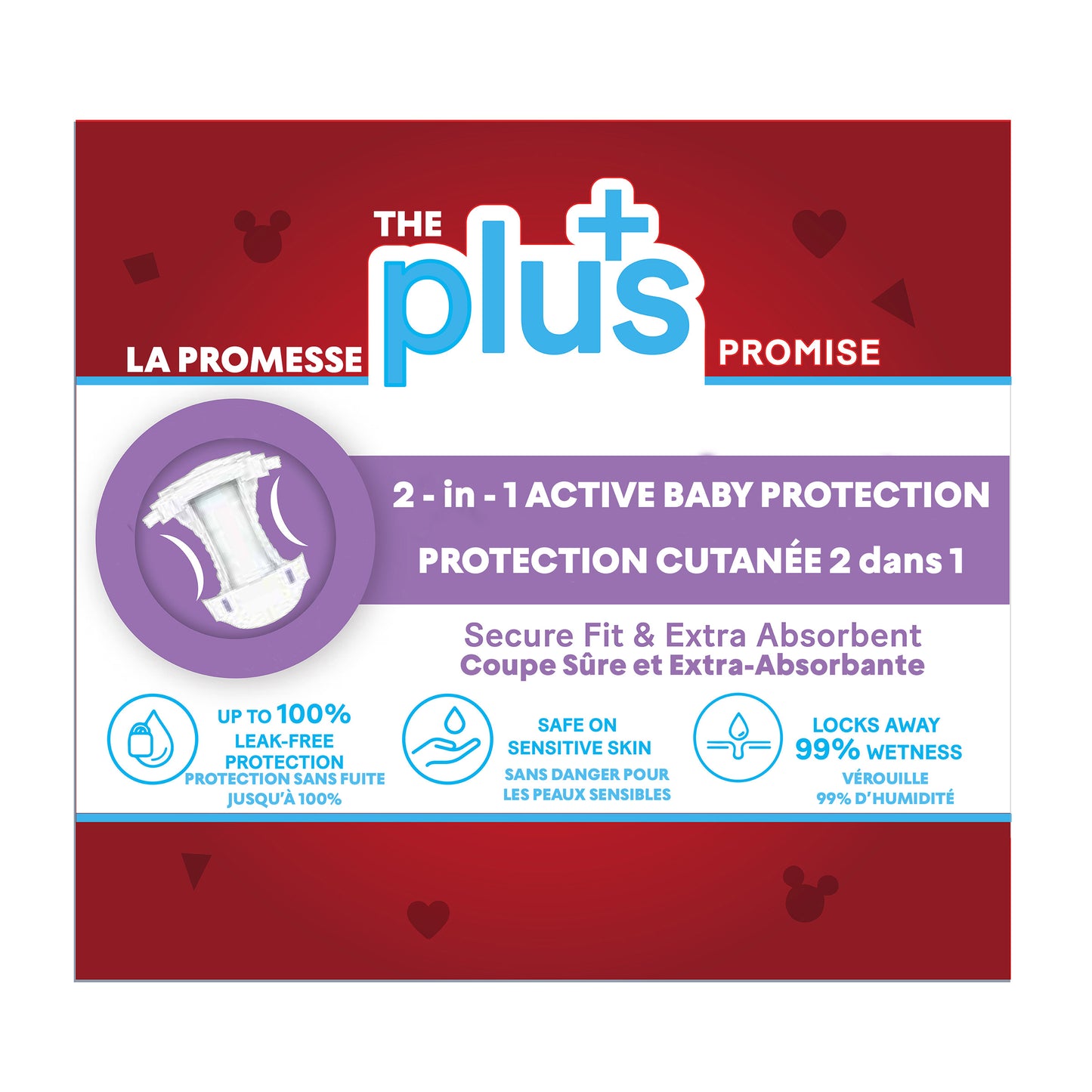 Huggies Little Movers Plus Diapers, Sizes 3 - 7 - image 3
