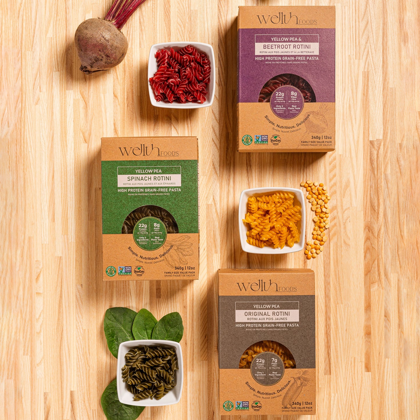 Wellth Protein Pasta, 6 × 340 g - image 3