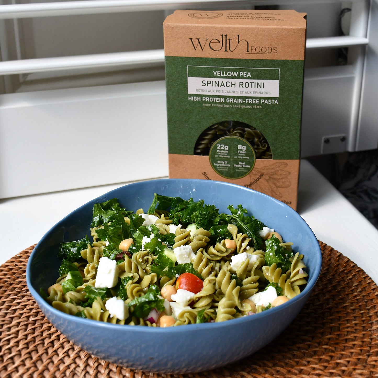 Wellth Protein Rotini Pasta, 4.54 kg - image 5