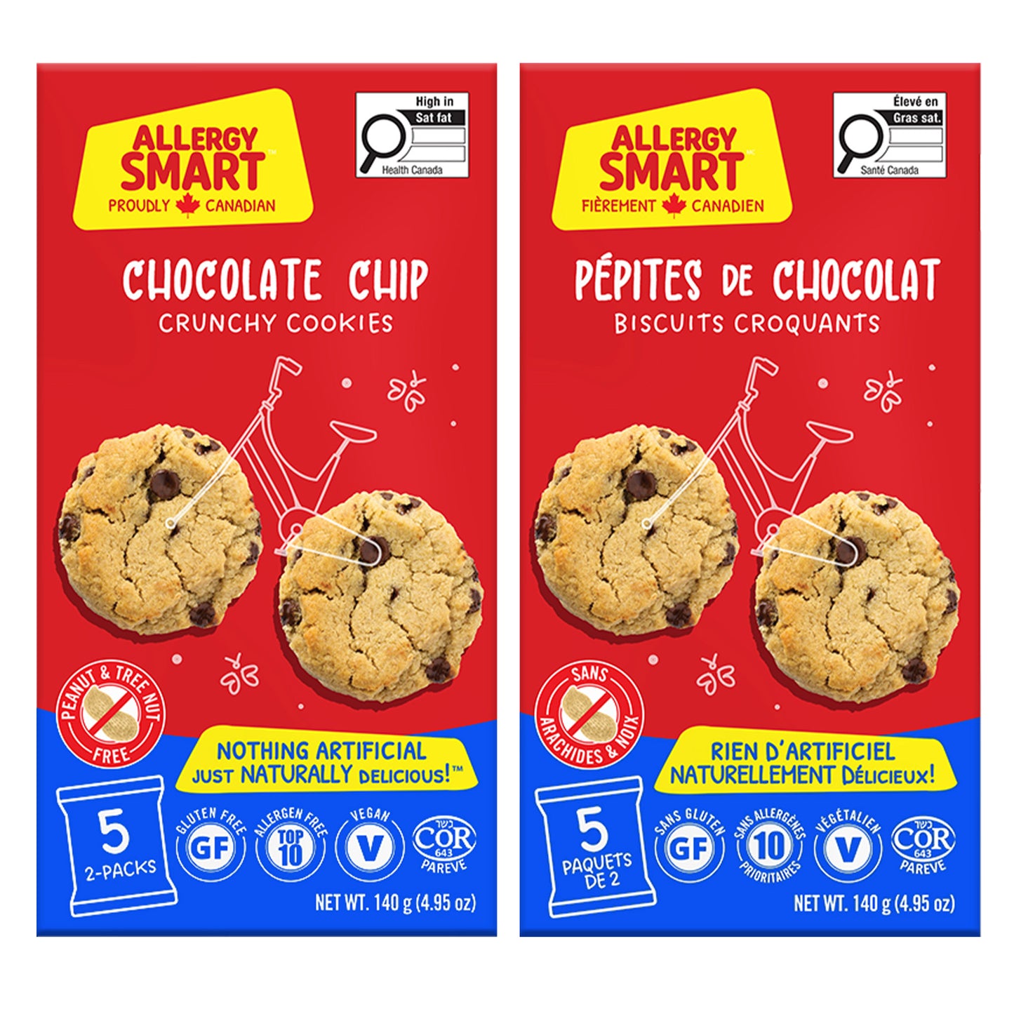 Allergy Smart Cookies, ​8 × ​1​40 g - image 2