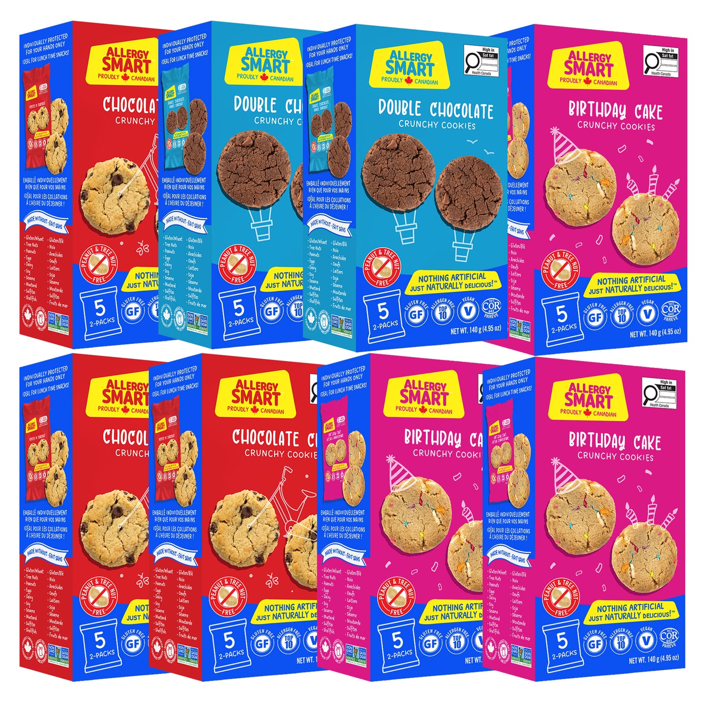 Allergy Smart Cookies, ​8 × ​1​40 g - image 4