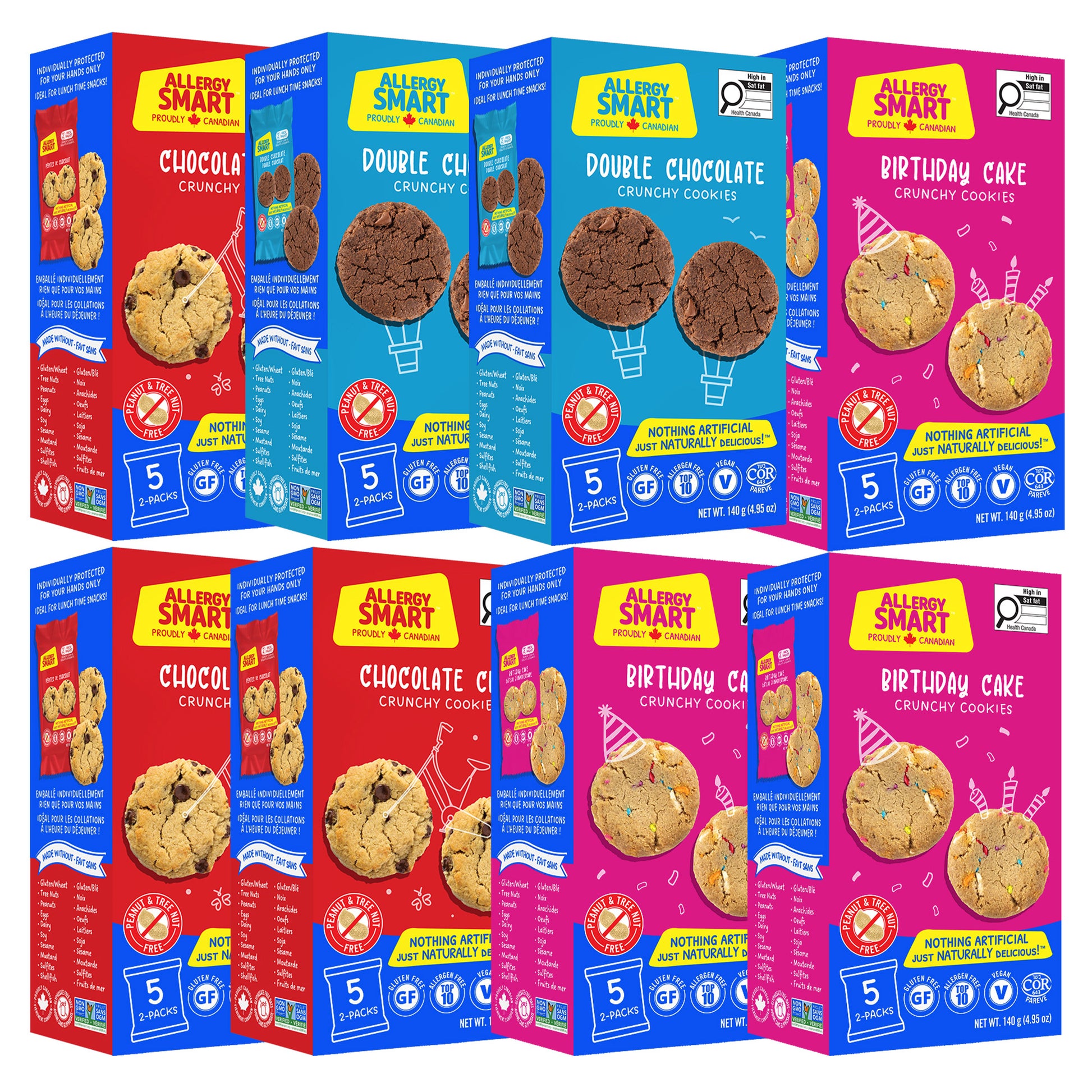Allergy Smart Cookies, ​8 × ​1​40 g - image 4