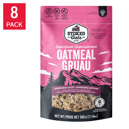 Stoked Oats Oatmeal, 8 × 500 g - image 1