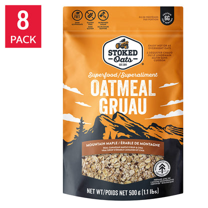 Stoked Oats Oatmeal, 8 × 500 g - image 4