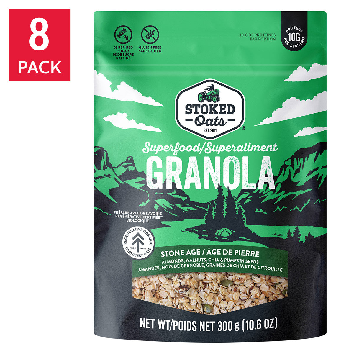 Stoked Oats Granola, 8 × 300 g - image 4