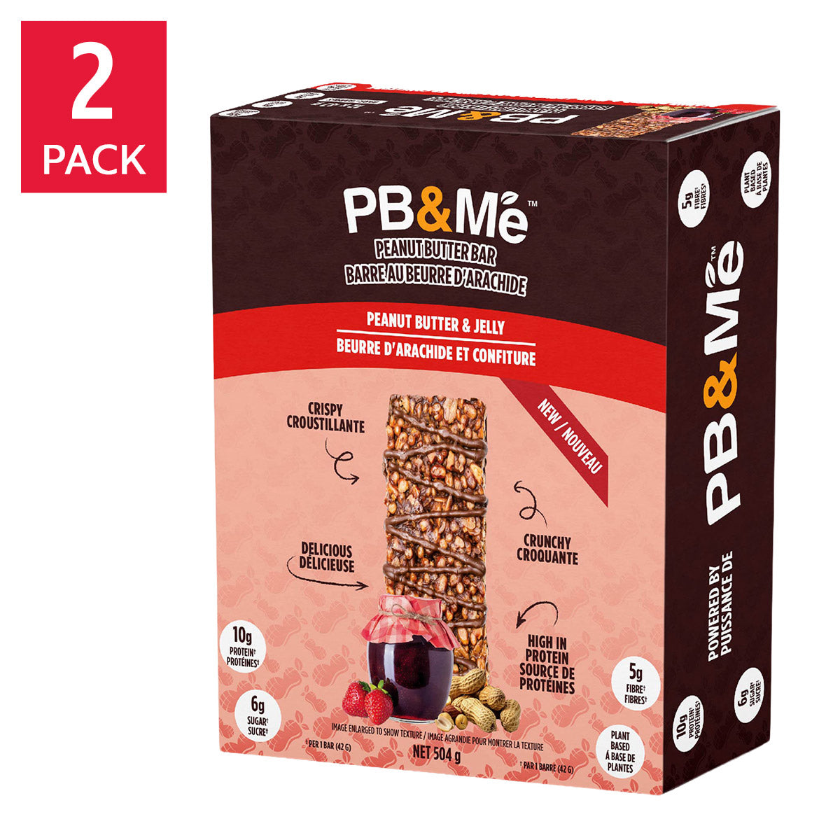 PB&Me Peanut Butter Bar, 24 × 42 g - image 4