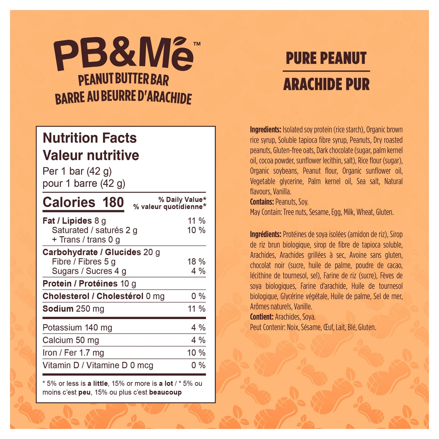 PB&Me Peanut Butter Bar, 24 × 42 g - image 3