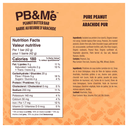 PB&Me Peanut Butter Bar, 24 × 42 g - image 3