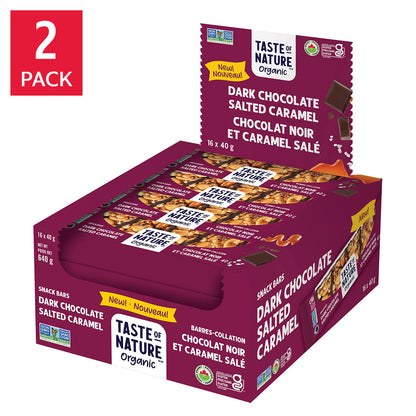 Taste of Nature Organic Snack Bars, 32 x 40 g - image 1