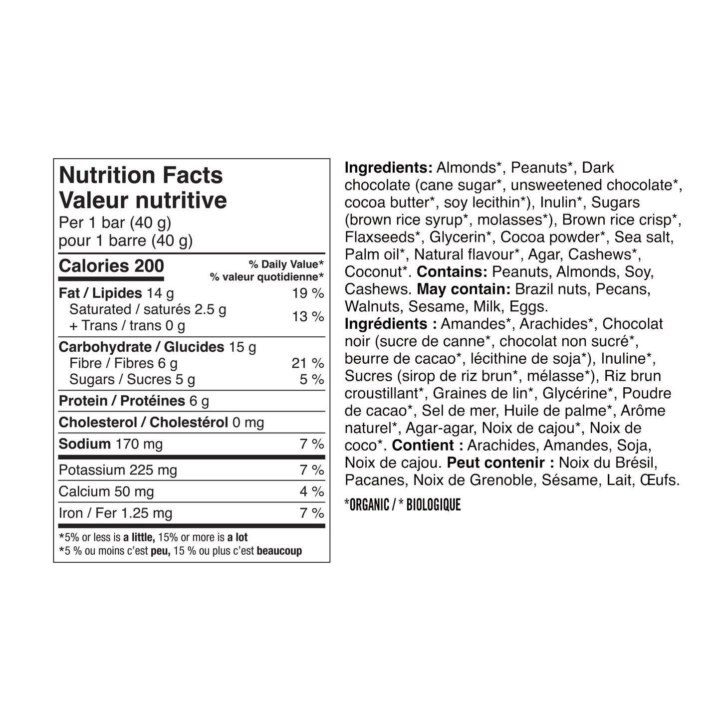 Taste of Nature Organic Snack Bars, 32 x 40 g - image 4