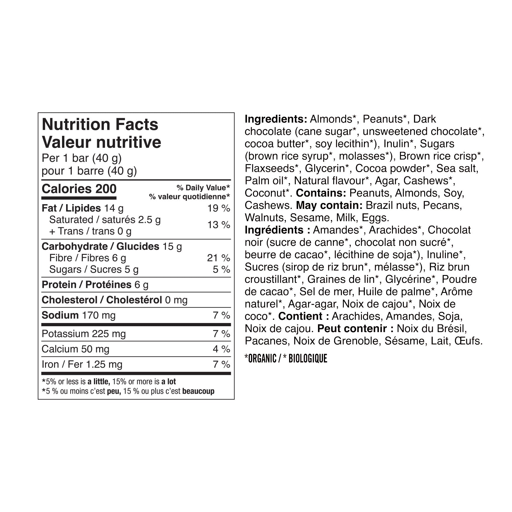 Taste of Nature Organic Snack Bars, 32 x 40 g - image 4