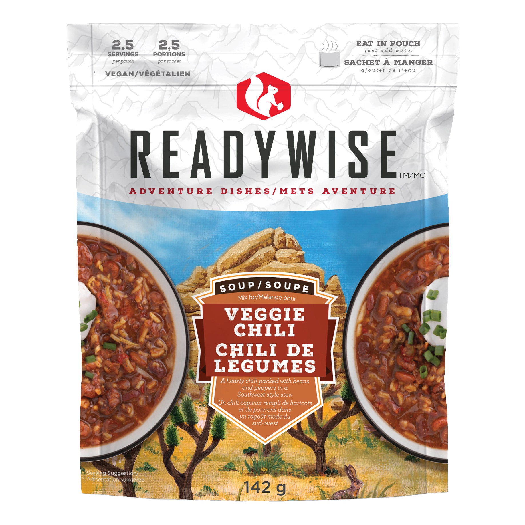 Readywise Adventure Meals Kit, 144 Pouches - image 3
