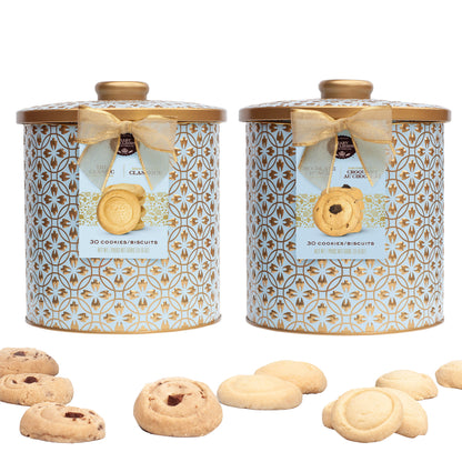Mary Macleod's Embossed Jar Tins with a Variety of Shortbread Cookies, 2 x 30 Cookies - image 1