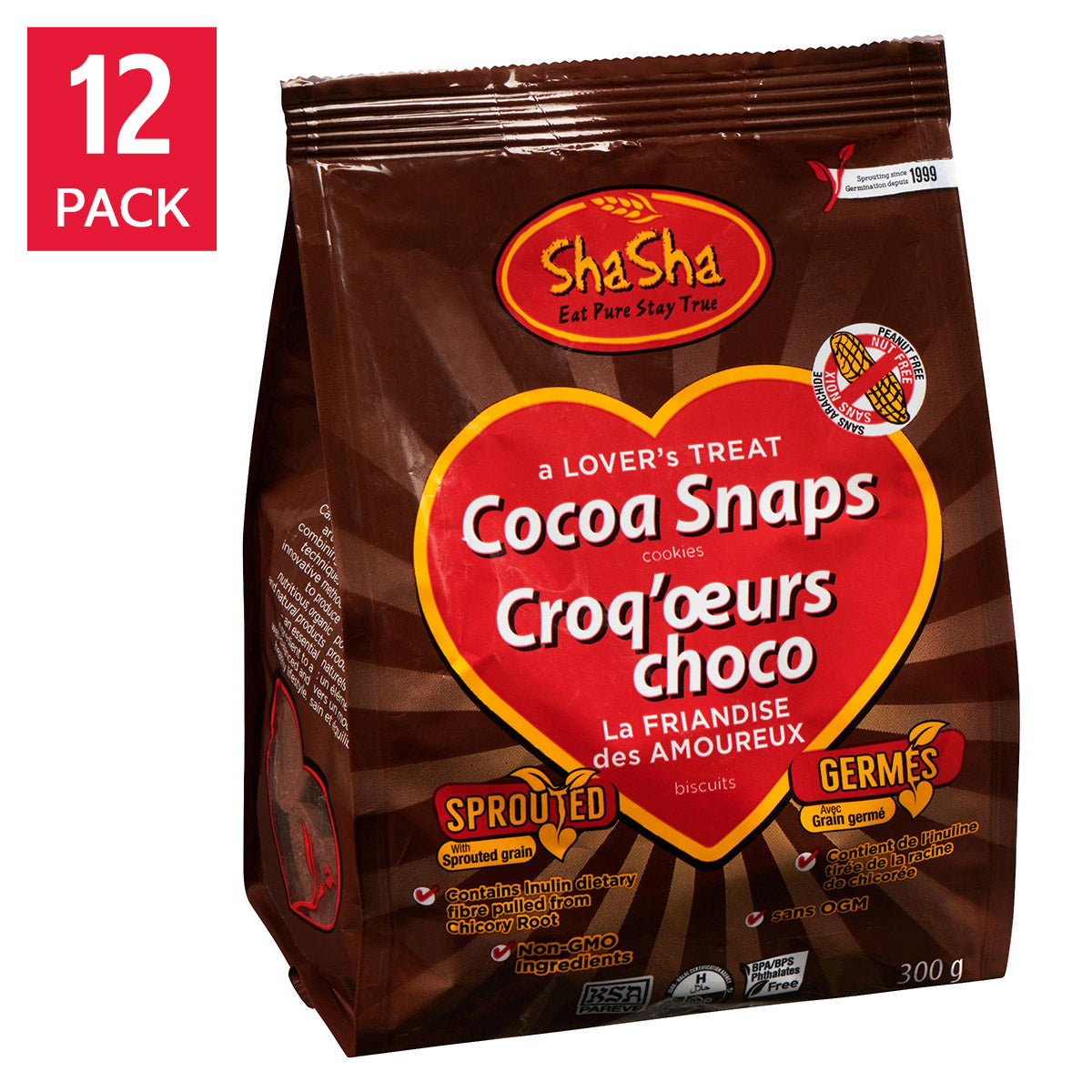 ShaSha Snap Cookies, 12 × 300 g - image 5