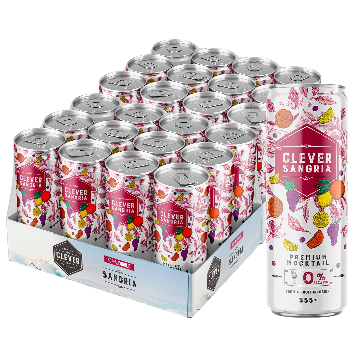 Clever Mocktails, 355 mL 24-pack - image 5