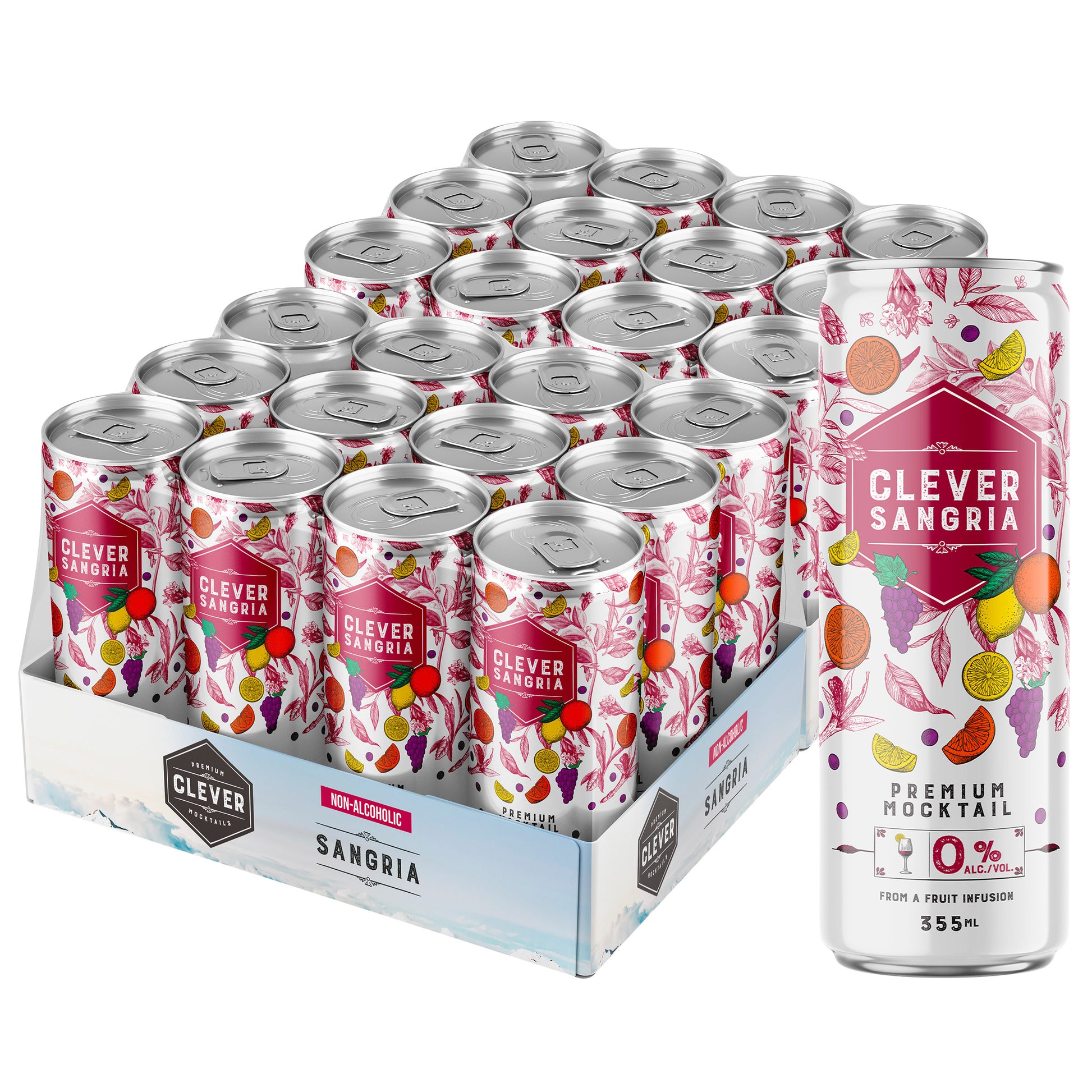 Clever Mocktails, 355 mL 24-pack - image 5