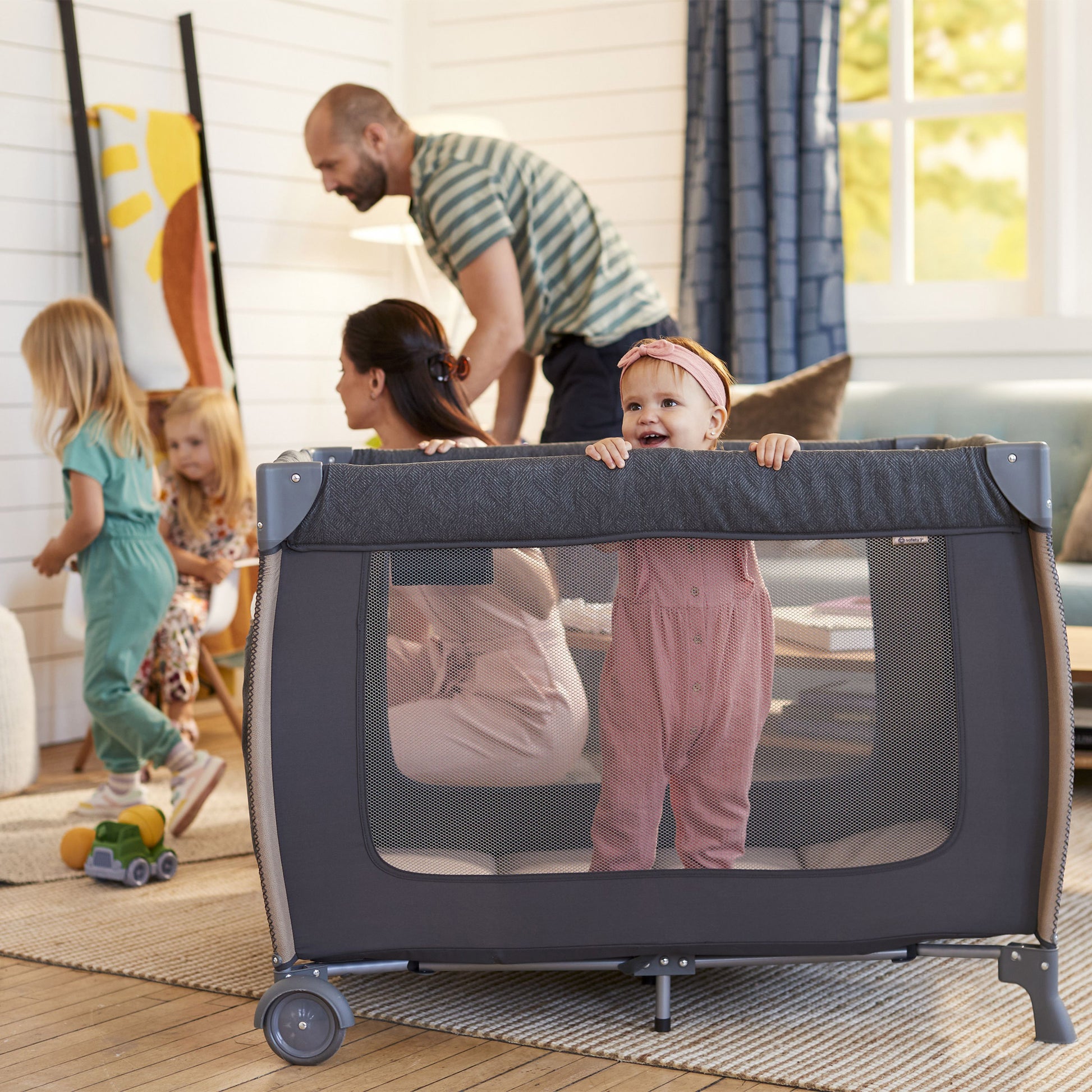 Safety 1st Amherst 3-In-1 Playard, Castle Point - image 3