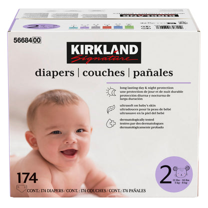 Kirkland Signature Diapers, Sizes 1 - 2 - image 5