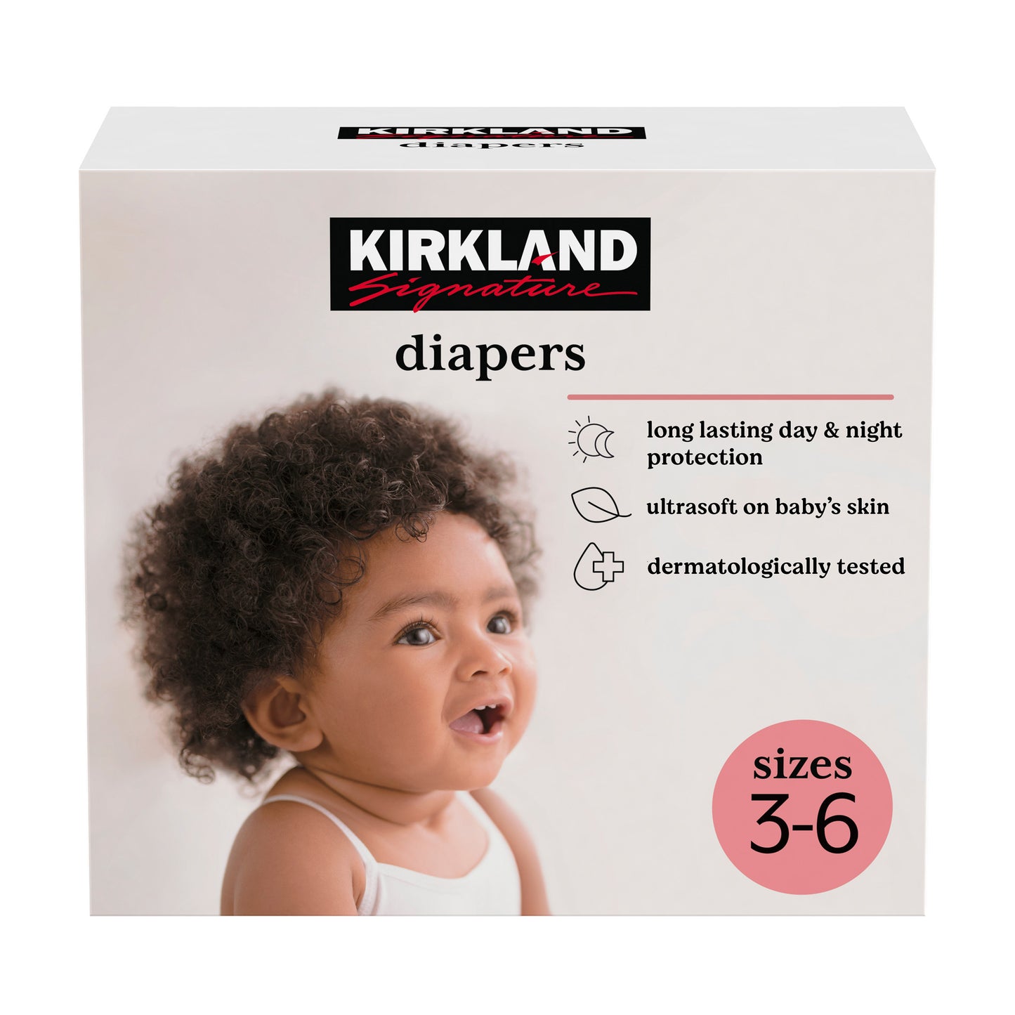 Kirkland Signature Diapers, Sizes 3 - 6 - image 1