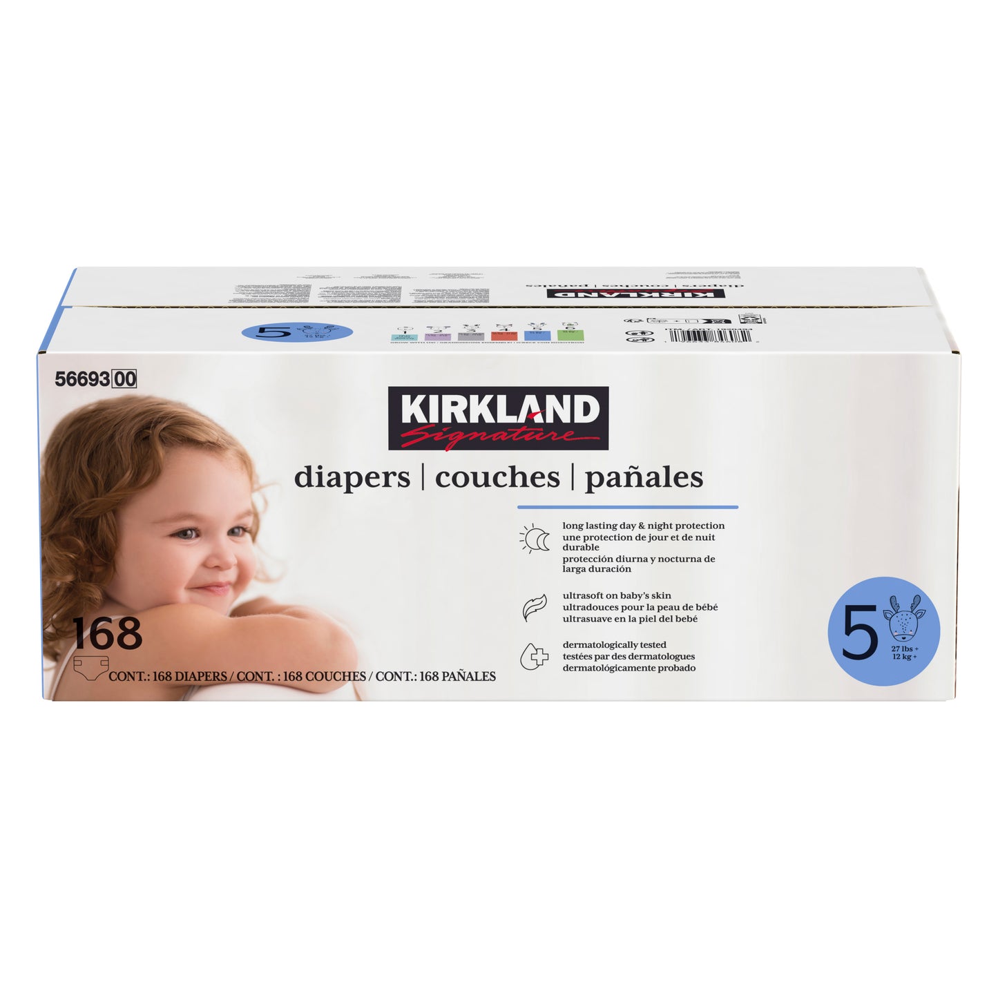 Kirkland Signature Diapers, Sizes 3 - 6 - image 6