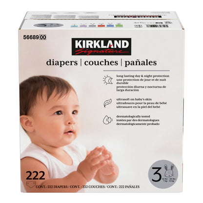 Kirkland Signature Diapers, Sizes 3 - 6 - image 2