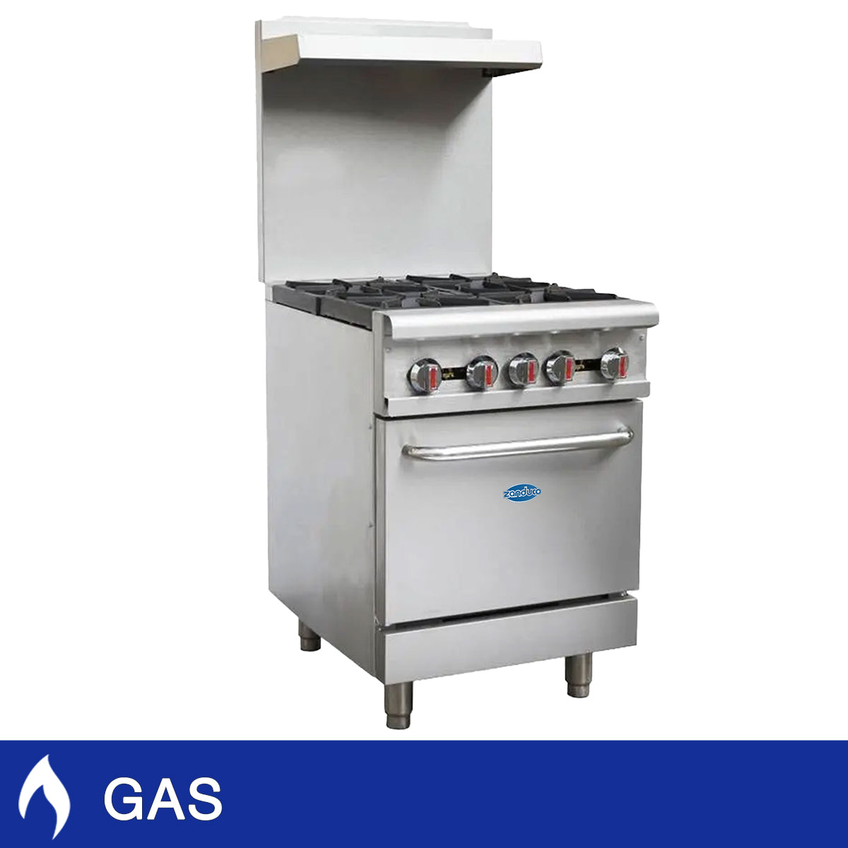 Zanduco 24 in. 4 Burner Range - image 1