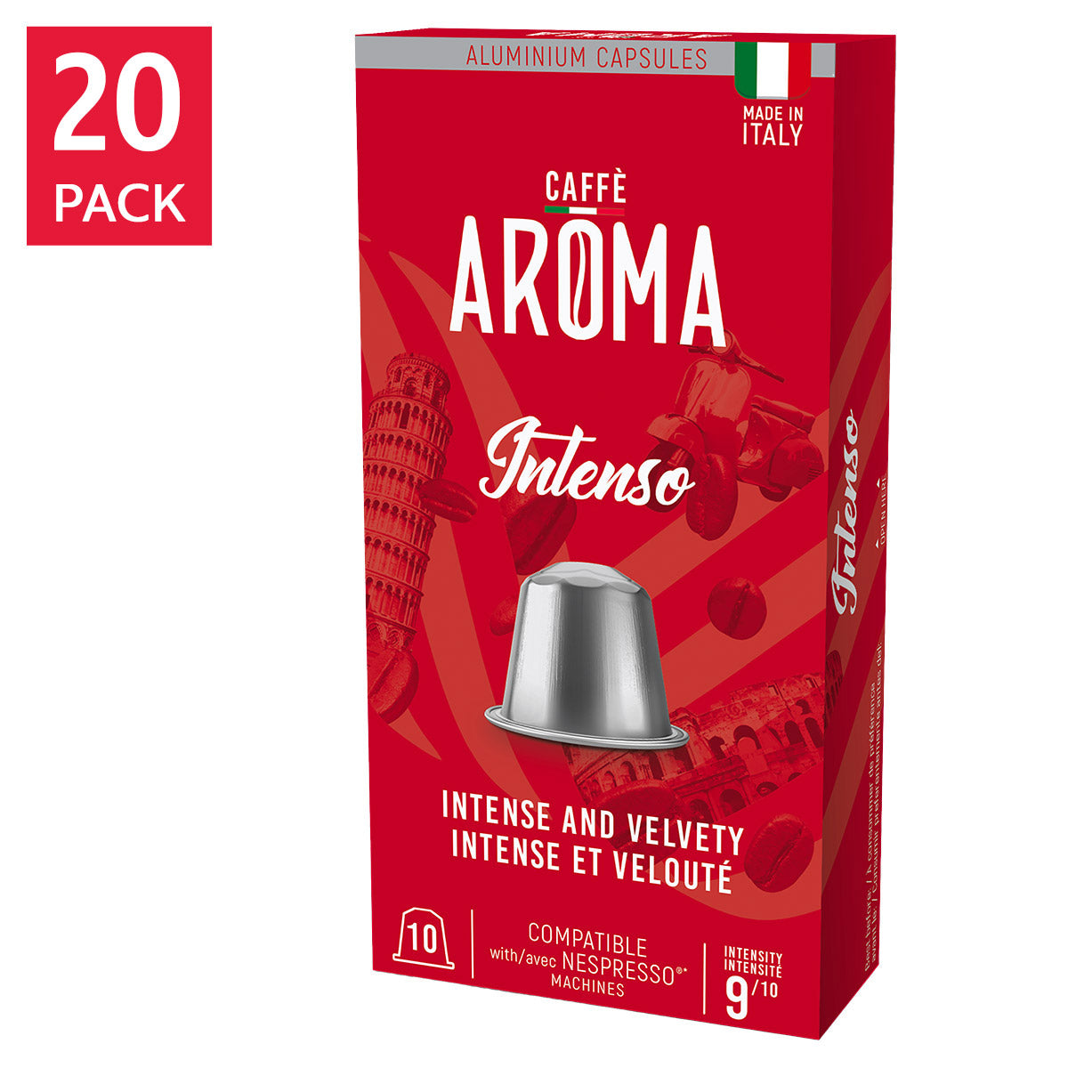 Caffé Aroma - Intenso Nespresso Pods, 200-count - image 1
