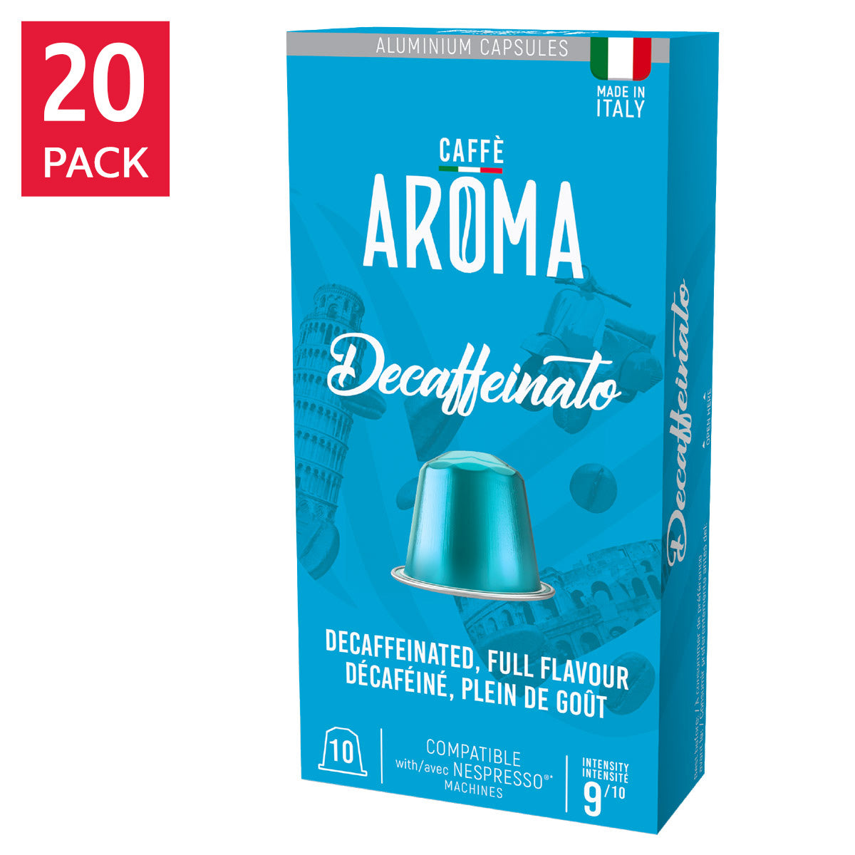 Caffé Aroma - Decaffeinato Nespresso Pods, 200-count - image 1