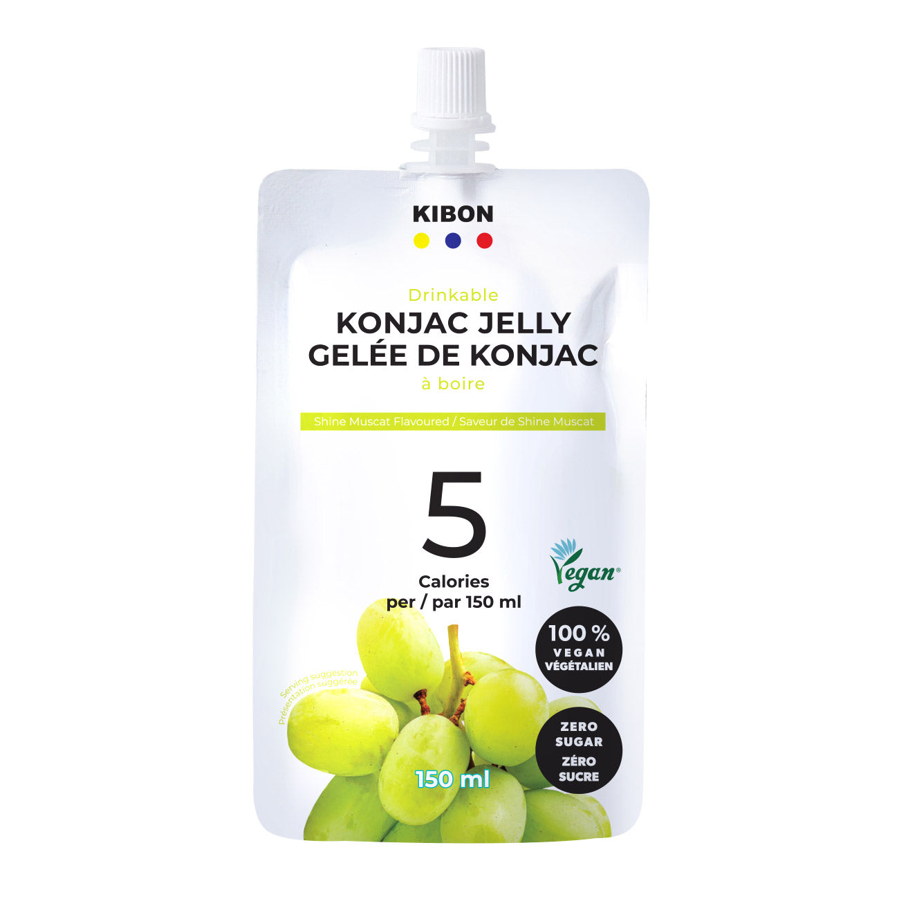 Kibon Konjac Jelly Variety Pack, 24 × 150 ml - image 3