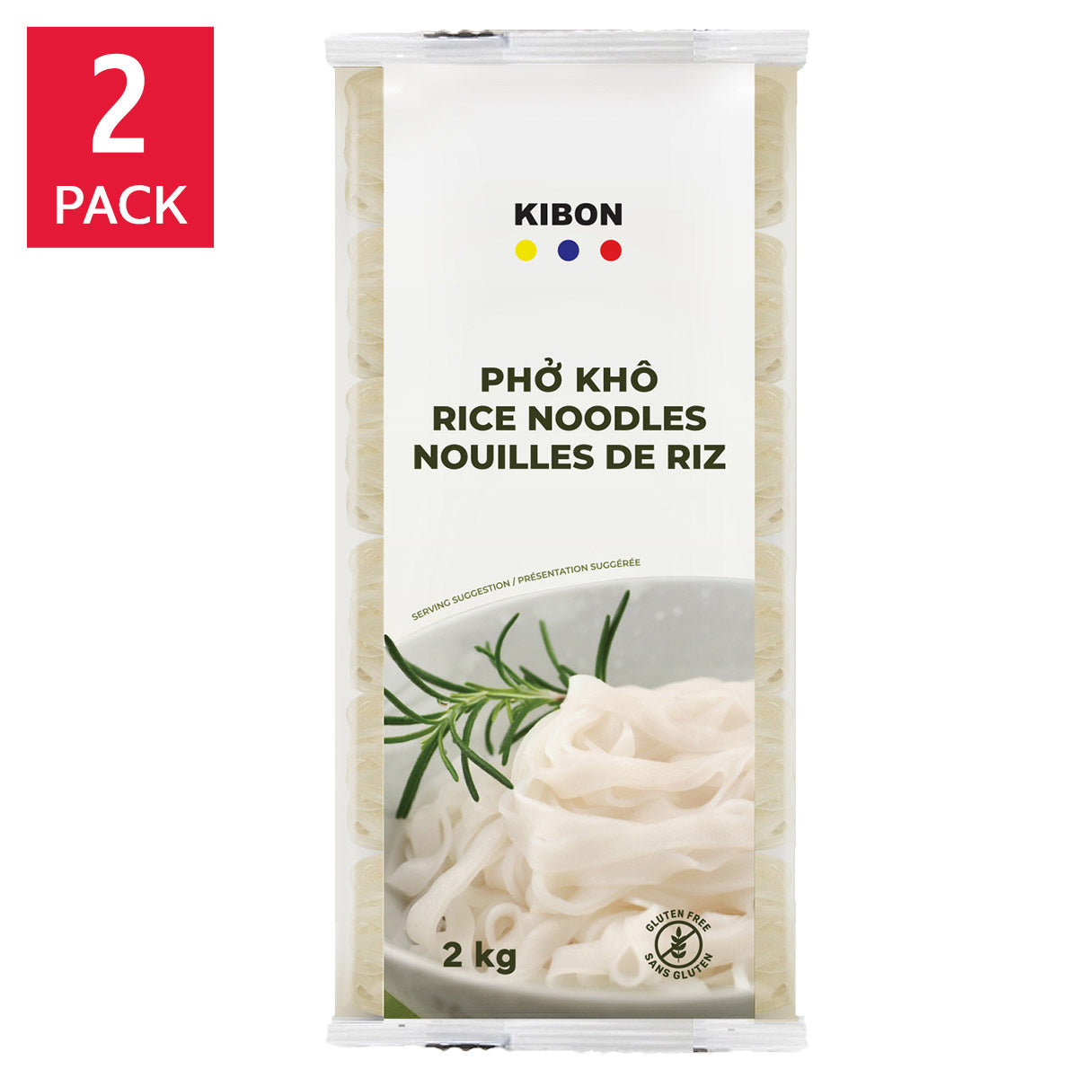 Kibon Rice Noodles, 2 × 2 kg - image 1