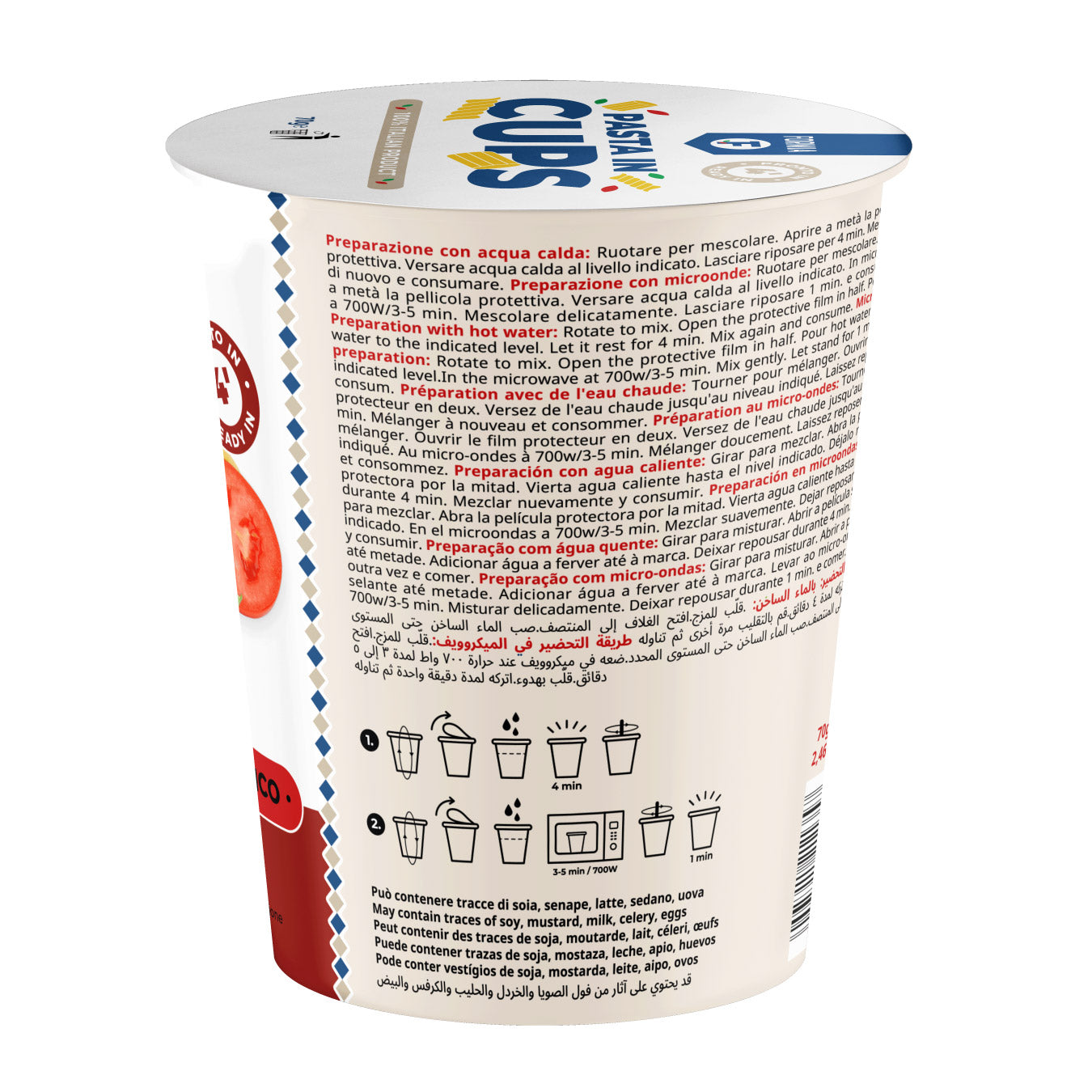 Pasta Formia Instant Pasta Meal, 24 × 70 g - image 3