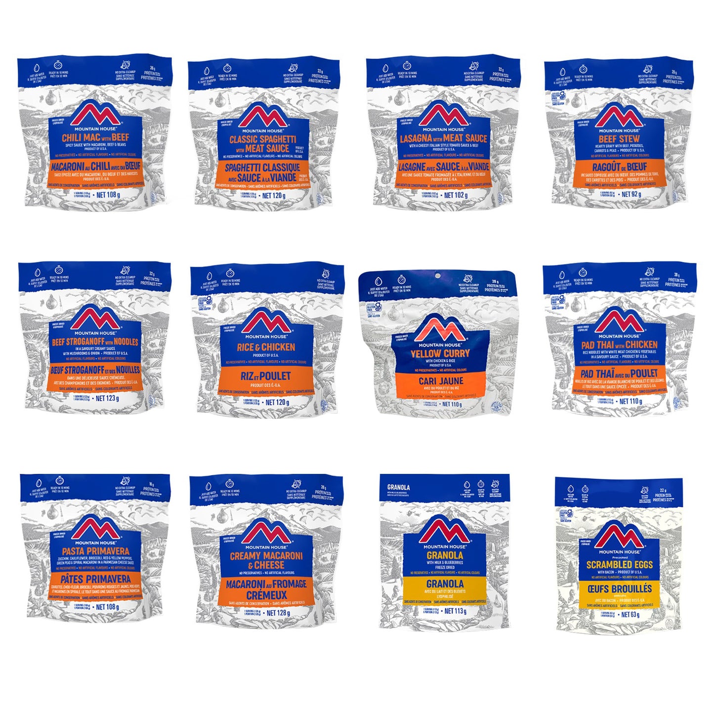 Mountain House 90 Pouch Food Kit - image 1