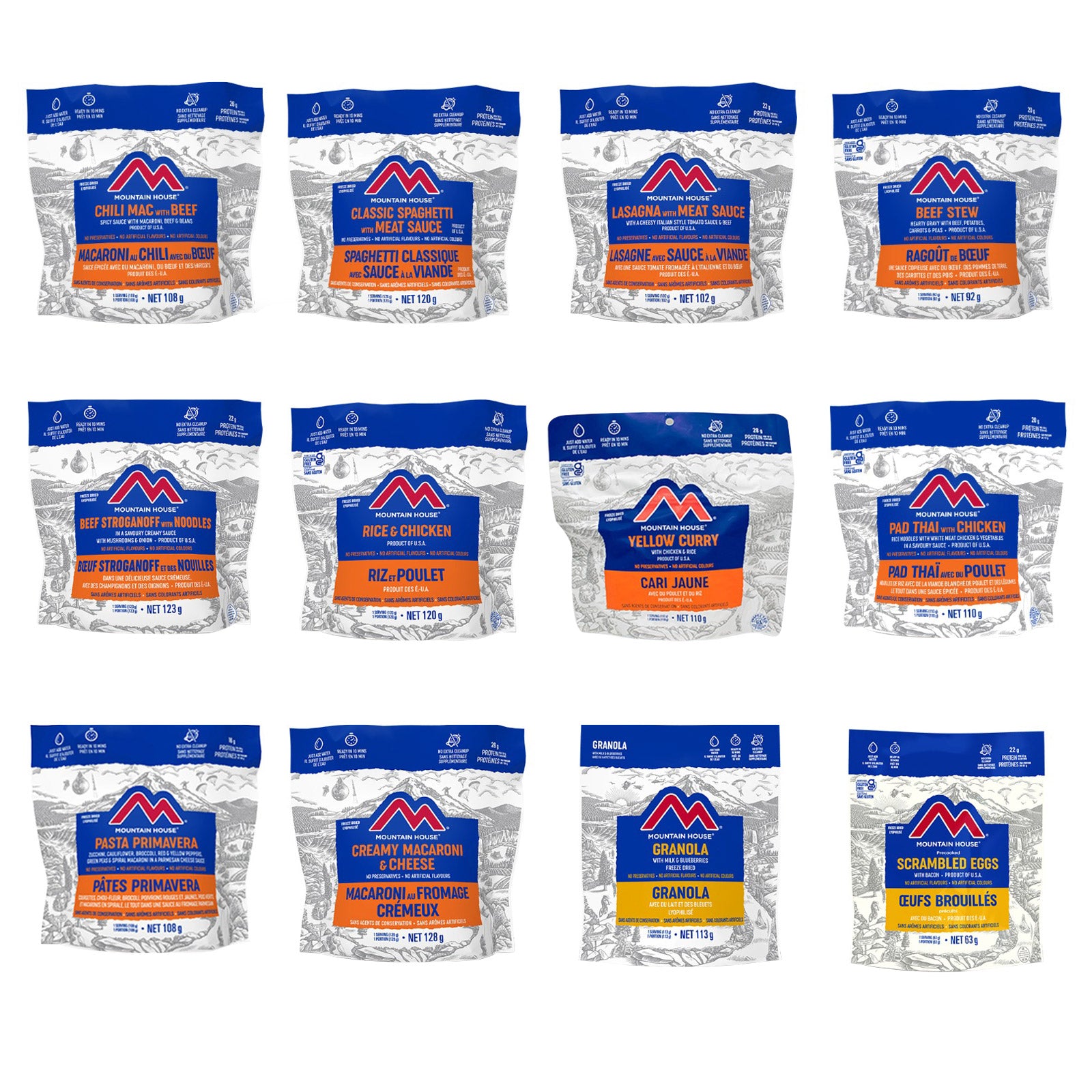 Mountain House 90 Pouch Food Kit - image 1