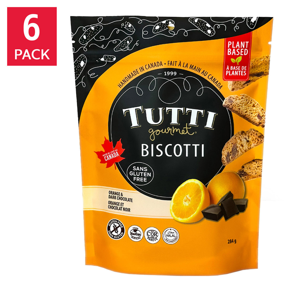Tutti Gourmet - Gluten Free Biscotti, 6 × 284 g - image 5