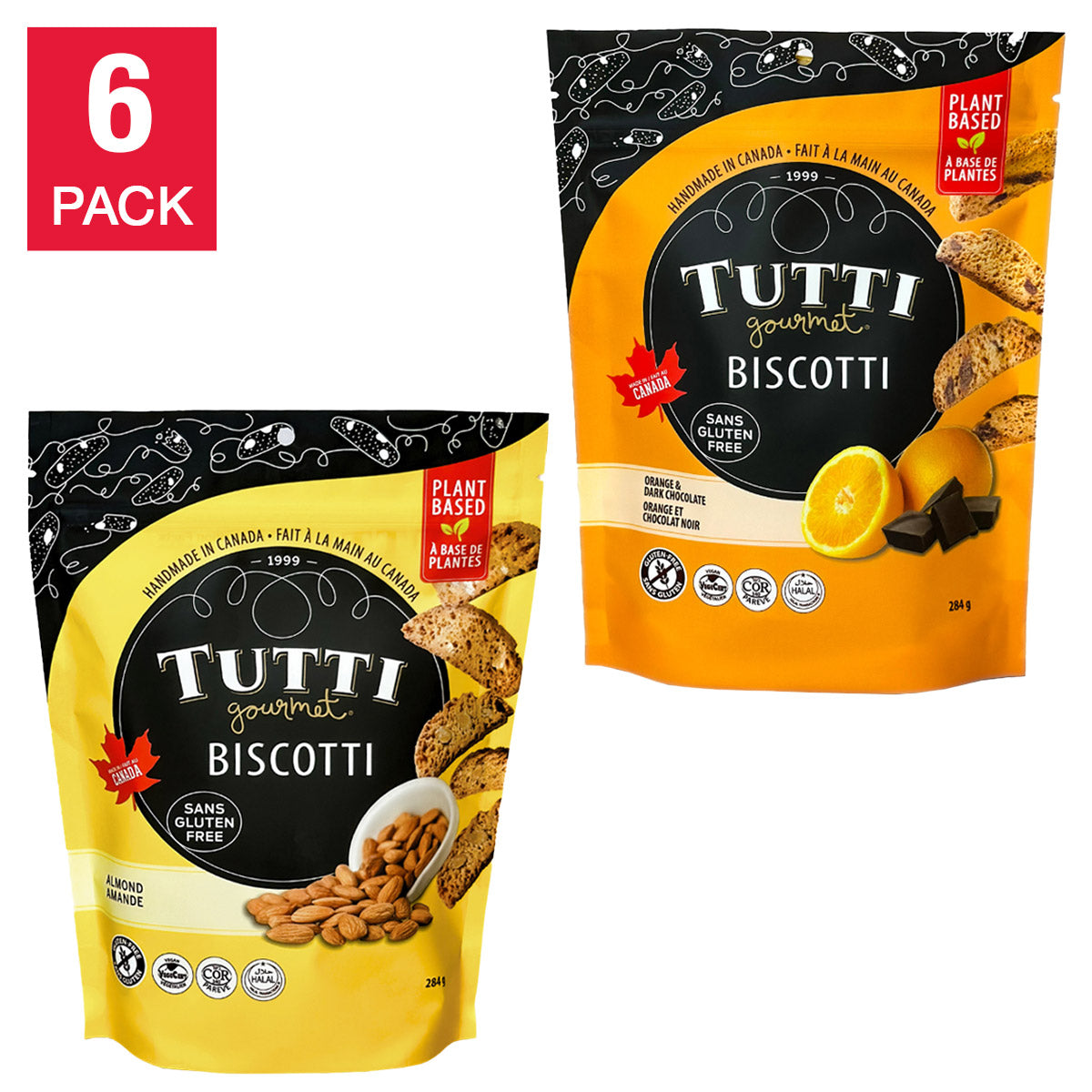 Tutti Gourmet - Gluten Free Biscotti, 6 × 284 g - image 2