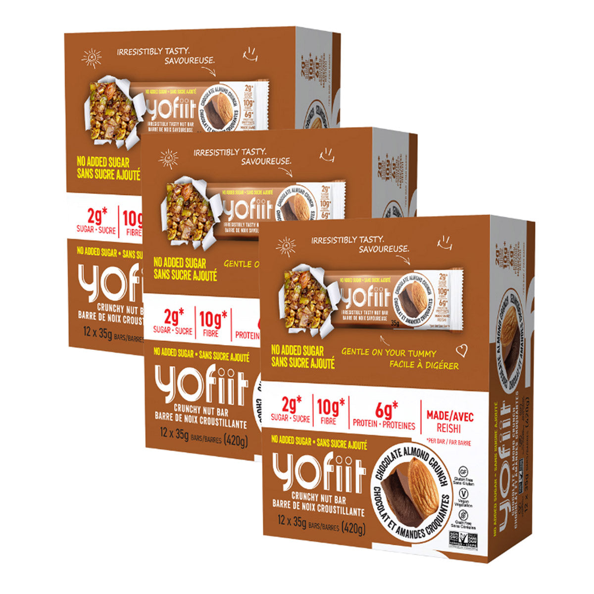 Yofiit Nutrition Nut Bars, 36 × 35 g - image 1