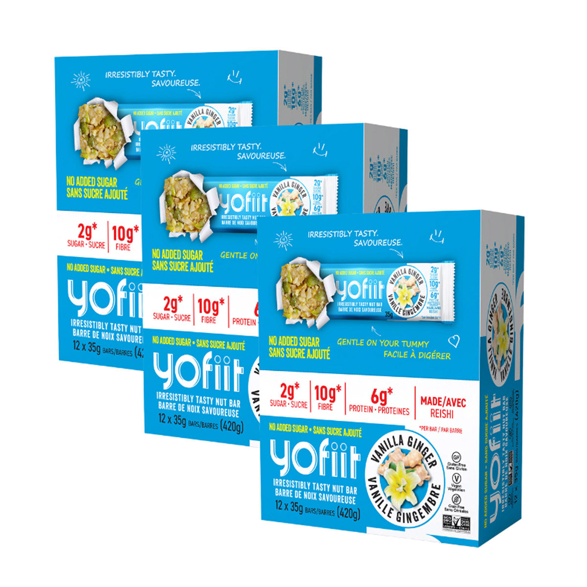 Yofiit Nutrition Nut Bars, 36 × 35 g - image 3