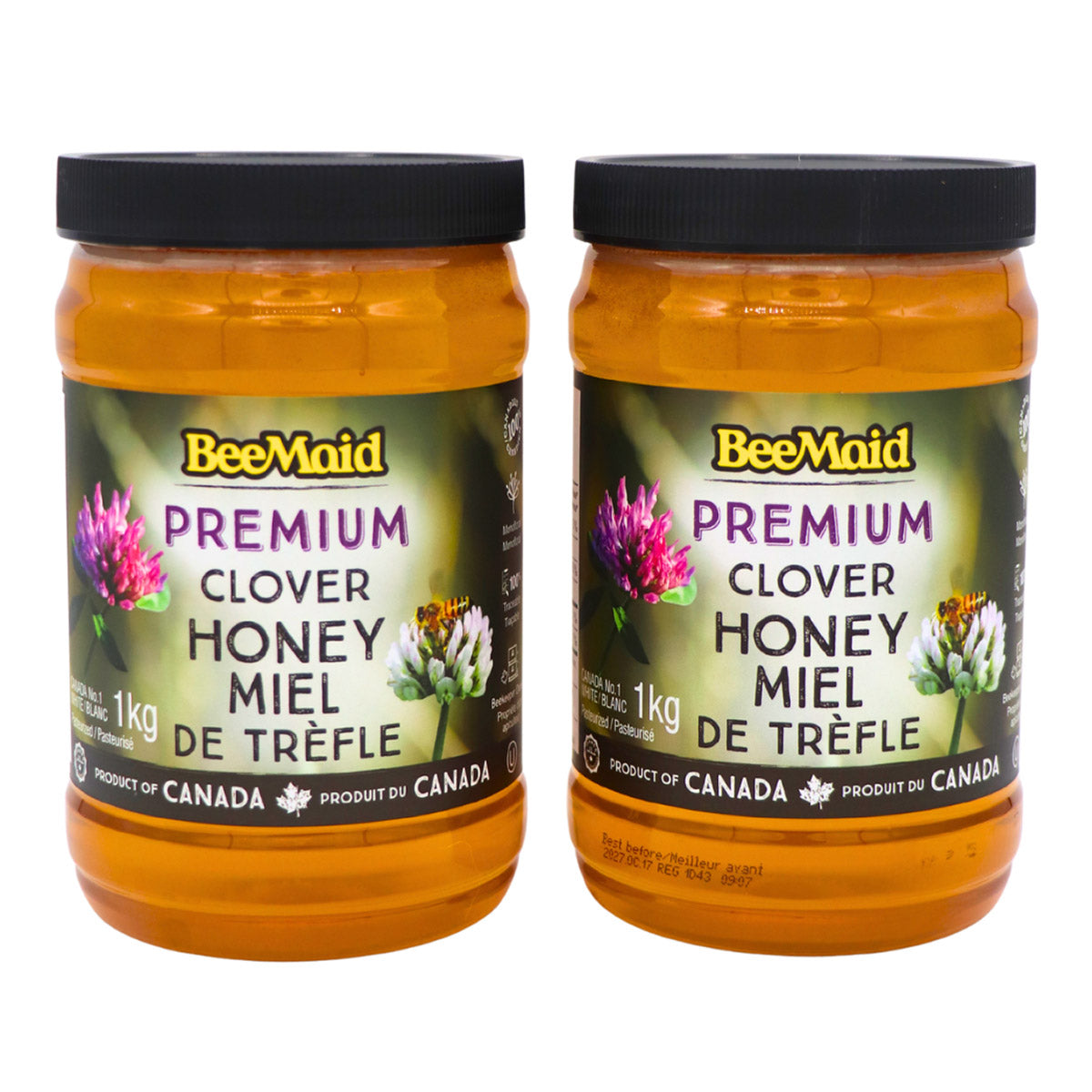 BeeMaid Honey, 2 × 1 kg - image 1