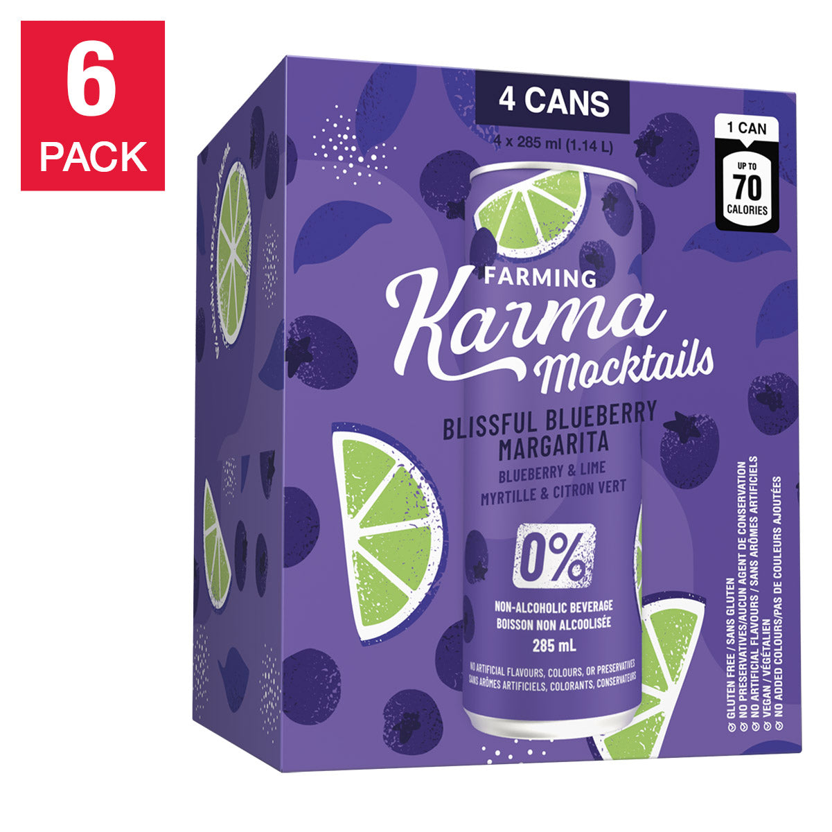 Farming Karma Mocktail, 285 mL 24-pack - image 1