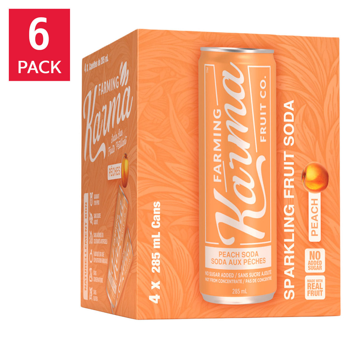 Farming Karma Soda, 285 mL 24-pack - image 1