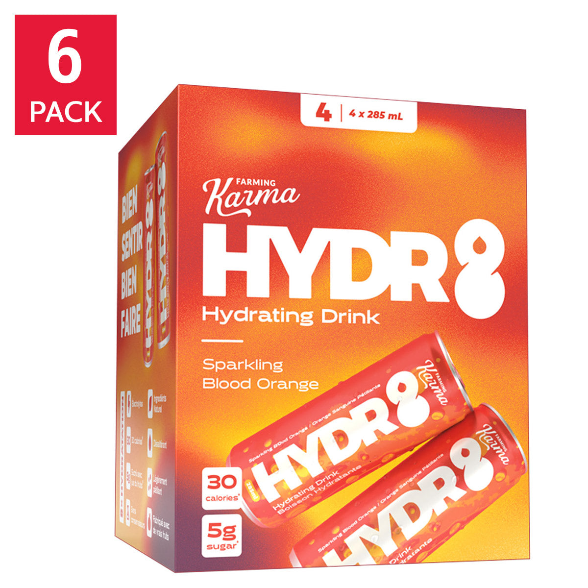Farming Karma Hydr8 Hydrating Drink, 285 mL 24-pack - image 2