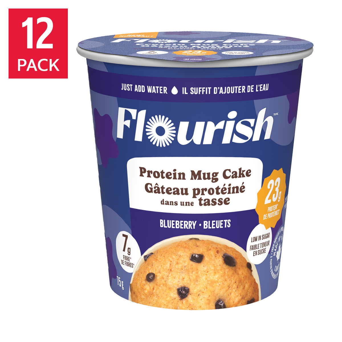 Flourish - Protein Mug Cakes, 12 × 75 g - image 3
