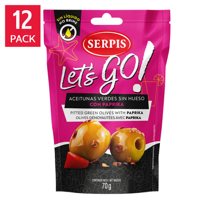 Serpis Let's Go Pitted Olives, 12 × 70 g - image 4