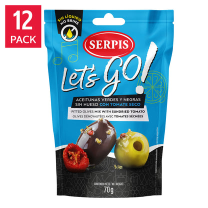 Serpis Let's Go Pitted Olives, 12 × 70 g - image 3