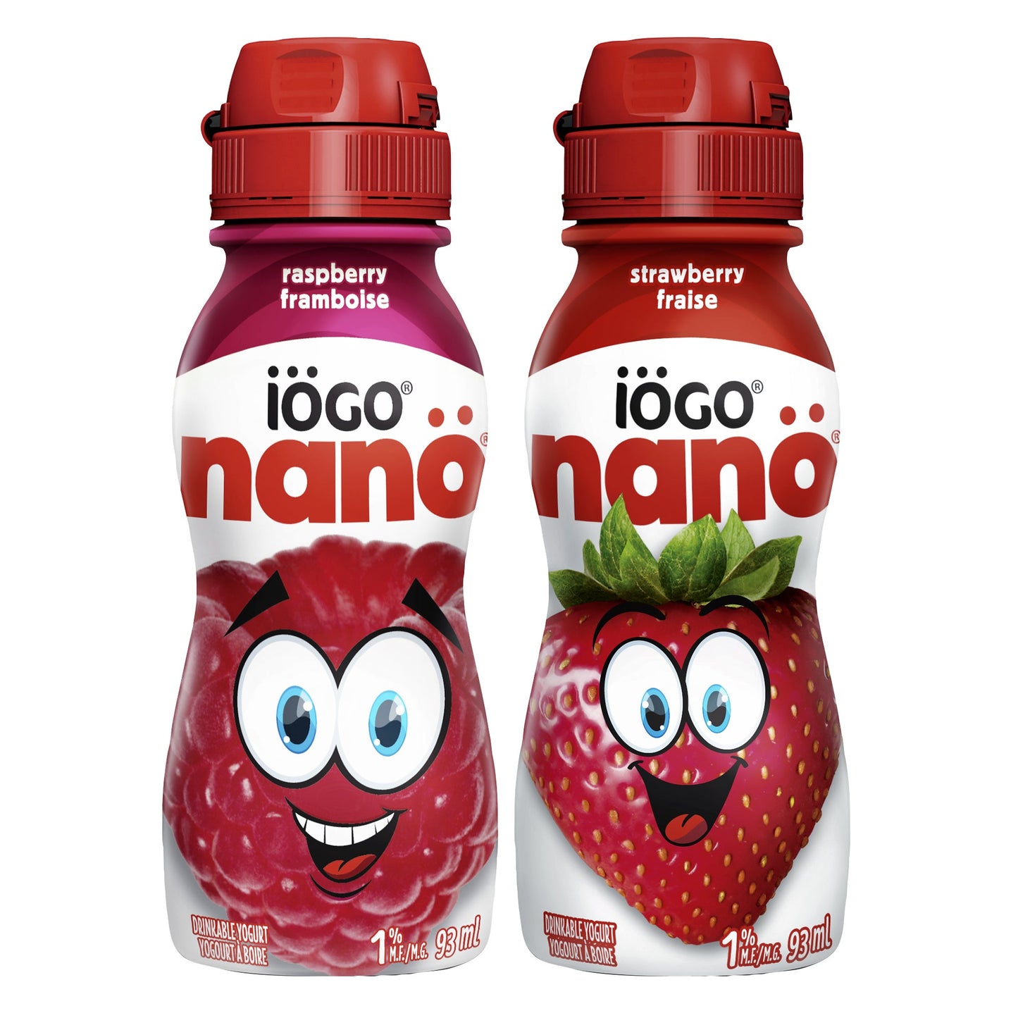 Iögo Nanö Drinkable Yogurt, 24 × 93 mL - image 1