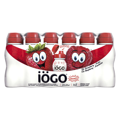 Iögo Nanö Drinkable Yogurt, 24 × 93 mL - image 2