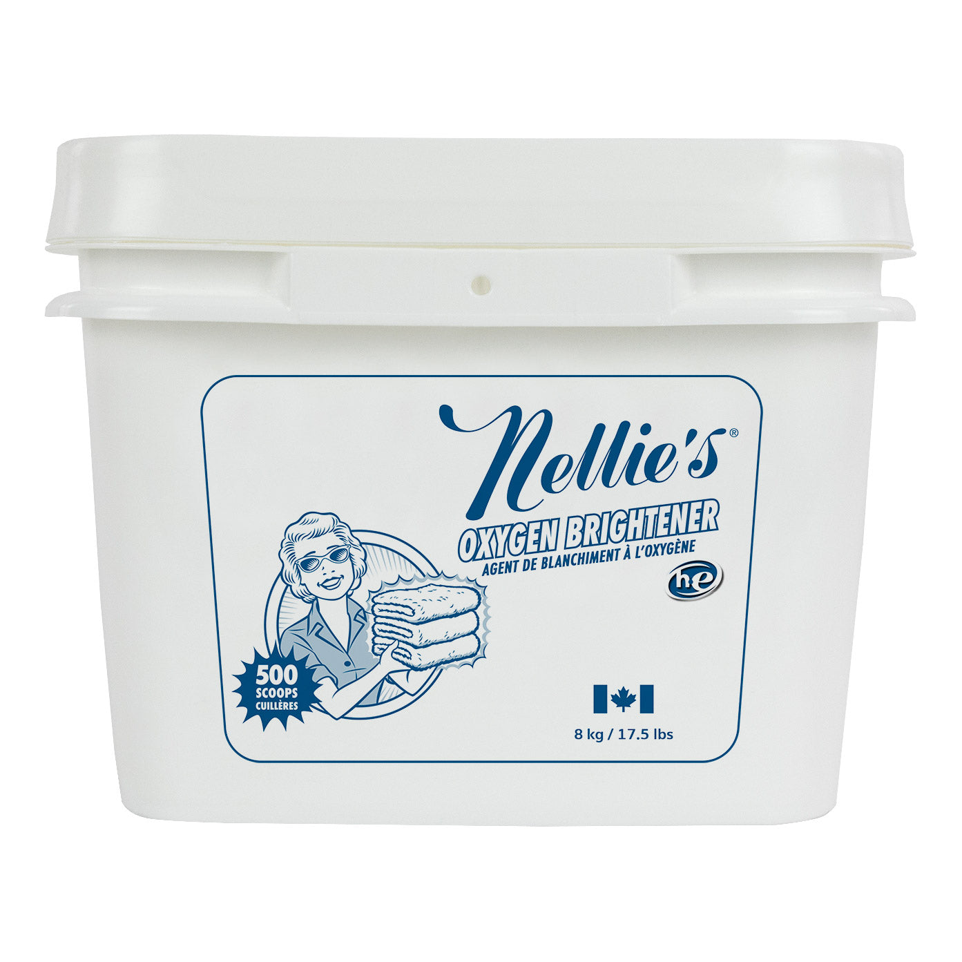 Nellie's Bulk Oxygen Brightener 500 loads, 8 kg (17.5 lb) - image 1